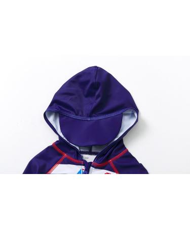 BONVERANO Baby Boys Swimsuit 18-24 Months | UPF 50+ Sun Protection One Piece Hooded Sailng Suit - Buy Online on SooperMarket.com