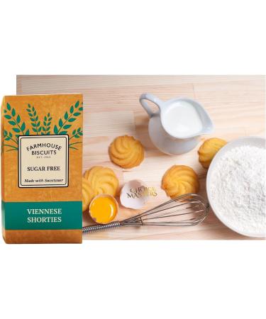Sugar Free Cookies Selection | Selection of Sugar Free VIENNESE SHORTIES | Sugar Free GINGER | CHOCOLATE CHIP & SUGAR FREE OAT CRUNCH (All 4 Flavours 4 x150g) All 4 Flavours 1 pack (150g) - Buy Online on SooperMarket.com