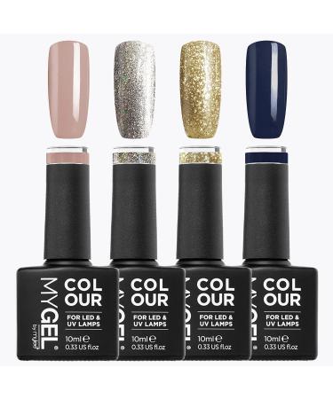 MYGEL by Mylee Nail Gel Polish Autumn/Winter Collection 8x10ml Colours + Top & Base Coat UV/LED Soak-Off Nail Art Manicure Pedicure for Professional Salon & Home Use - Long Lasting & Easy to Apply - Buy Online on SooperMarket.com