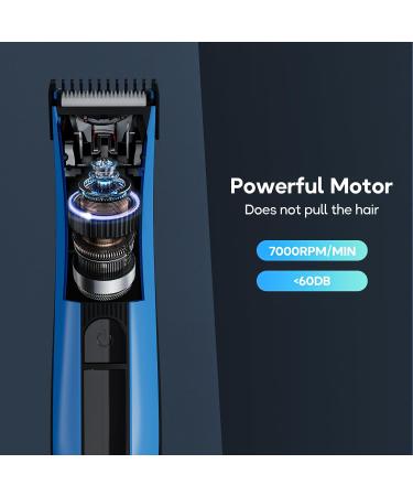 Men's Body Hair Trimmer - IPX7 Waterproof, Wet/Dry Groomer with LED Light & Digital Display - Buy Online on SooperMarket.com