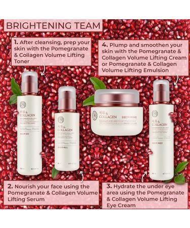 The Face Shop Pomegranate & Collagen Volume Lifting Eye Cream - 1.69 Fl Oz - Buy Online on SooperMarket.com