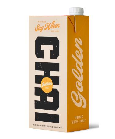 Organic Golden Chai Say When Beverages 946 ml New Blend!