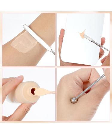 Thinp Foundation Spatula | Silicone & Stainless Steel Makeup Tool for Precision Application - Perfect for Small Areas - Buy Online on SooperMarket.com