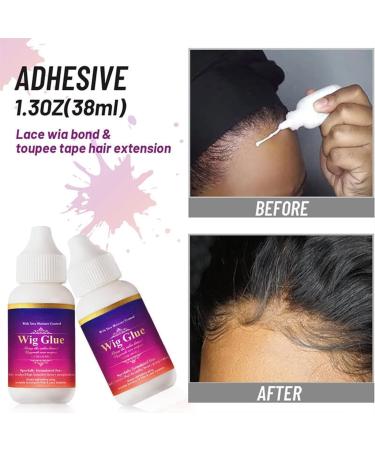 Beautfave Waterproof Wig Glue - Strong Hold Adhesive for Lace Front Wigs & Hairpieces - Buy Online on SooperMarket.com