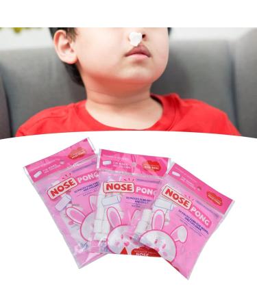 Nose Cotton Rolls - 3 Sizes Nosebleed Plugs for Quick Relief | Easy Use for Adults & Kids | Home First Aid Solution - Buy Online on SooperMarket.com