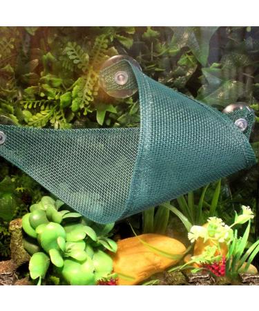Tnfeeon Mesh Reptile Triangular Hanging Net Hammock - Green (M) - Buy Online on SooperMarket.com