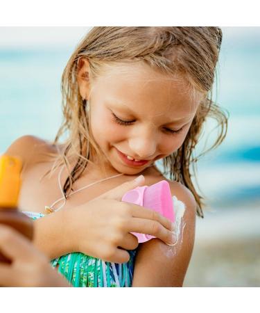 Sunscreen Brush | Foundation Brush for Sunscreen Precise Control - Quick-Drying Fiber Bristles Cosmetic Brushes for Liquid Foundation Contour Pink - Buy Online on SooperMarket.com