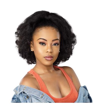 Sensationnel CKCo Drawstring Pony - Synthetic Instant weave Pony CURLS KINKS AND CO Drawstring - RAIN MAKER (1B)