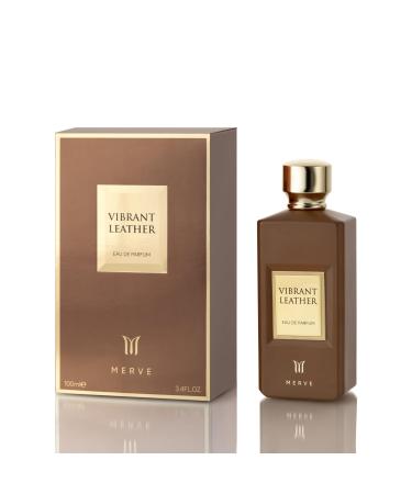 Merve Vibrant Leather Premium Long Lasting Fragrance Luxury Scent For Unisex | Spicy Leathery Musk