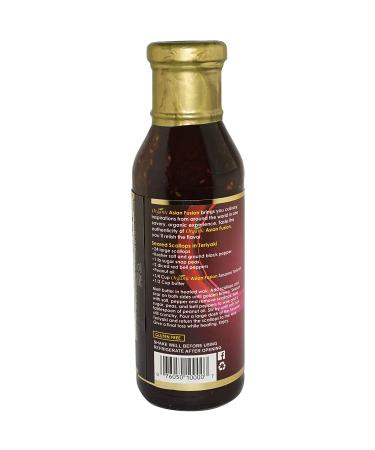 Organic Asian Fusion Sesame Teriyaki Sauce - Gluten Free, Non-GMO, 15 Oz | USDA Organic, Kosher Parve - Buy Online on SooperMarket.com