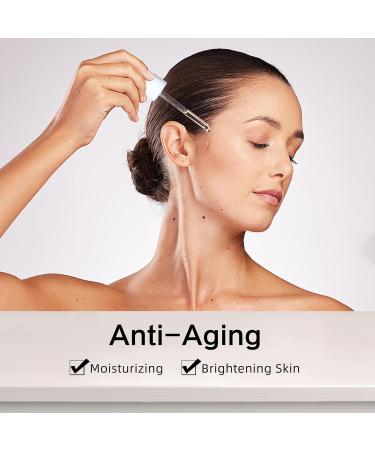 Vitamin E Serum for Face - Brightening & Moisturizing with 20% Vitamin E & C | Reduces Dryness Aging Dark Spots & Wrinkles - 1 fl oz - Buy Online on SooperMarket.com