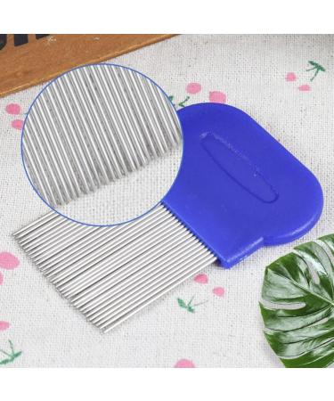 2 Pcs Cat Flea Comb Flea Comb for Cats Portable Tight Design Non Slip Handle for Long-Haired Cat Short-Haired Cat - Buy Online on SooperMarket.com