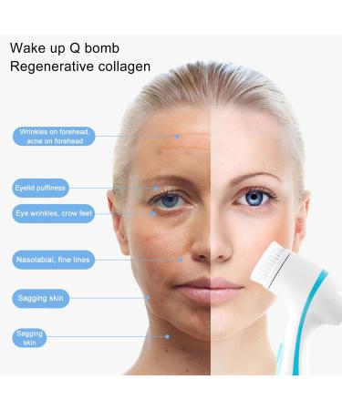 Face Wash Electric Cleaner Rechargeable with Multi Effect Skin Care Counter Rotating Head for Deep Cleansing and Vibration Beating Function 3 Brush Heads for Skin Exfoliating - Buy Online on SooperMarket.com