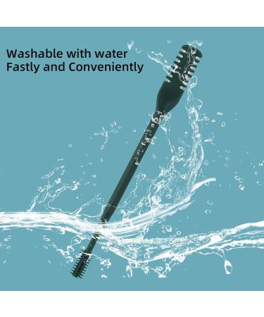 3 Pack Nose Hair Trimmer 2 in 1 Professional Double Headed Clipper - Dark Green Nose Hair Remover for Men & Women - International Shipping Available - Buy Online on SooperMarket.com