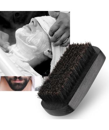 Premium Oval Beard Brush for Men | Soft Bristles | Essential Grooming Tool for Smooth Facial Hair Care - Buy Online on SooperMarket.com