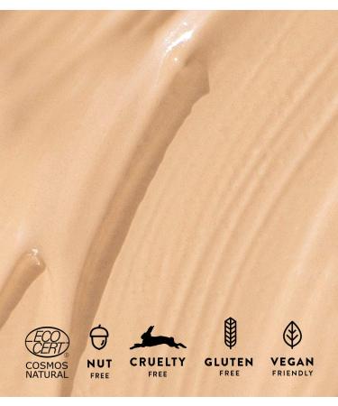 M dara Organic Skincare Concealer 25 Latte - Vegan Hyaluronic Acid Natural Finish for Dark Circles & Impurities | Cosmos Certified 4 ml - Buy Online on SooperMarket.com
