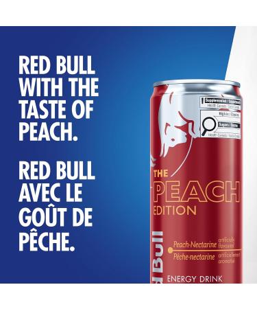 Red Bull Energy Drink Peach-Nectarine 473ml (12 Pack) - Buy Online on SooperMarket.com