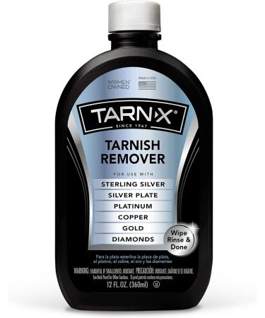 Tarn-X Metal & Silver Tarnish Remover - 12oz Pack of 2 for Sterling Silver Platinum Gold & More | International Shipping - Buy Online on SooperMarket.com
