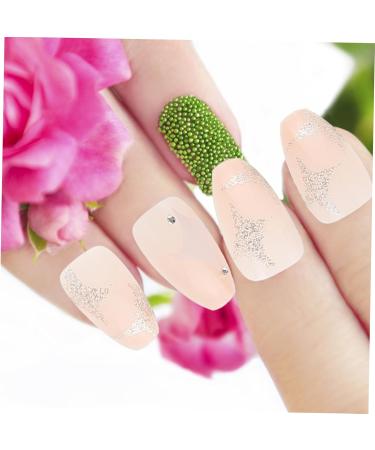 WOFASHPURET 1 Set Nail Patch Nail Files Fingernail File French Decor Nail Decals Full Cover Nails Diy Nail Accessory Salon Diy Nail Decor Fake Nail Stickers X4 Girl - Buy Online on SooperMarket.com