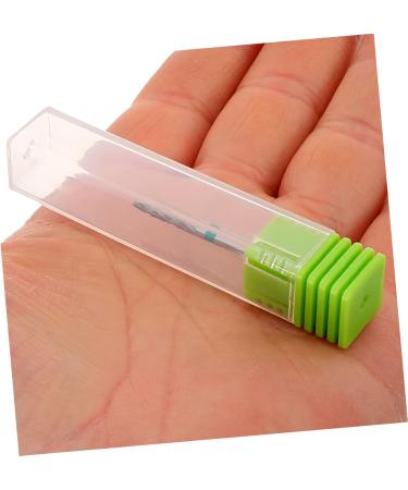PLAFOPE Nail Polisher Manicure Accessories Nail Bits for Women Drill Bit for Acrylic Nails Manicure Drill Bits Nail Art Drill Bits Nail Drill Bits for Nail Salon Acrylic Nail Drill Bits 7.00X1.30X1.30CM Green - Buy Online on SooperMarket.com
