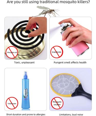 Bugg Outdoor Solar Powered Zapper | Waterproof Solar Zapper Against Mosquitoes for Outdoor | Mosquito Repellent with Motion Sensor Effective and Safe for Virtcooy - Buy Online on SooperMarket.com