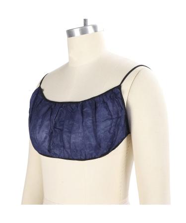 10 Disposable Bras - Non-Woven Fabric Beauty Salon Underwear - Individually Packed Blue Spa Tops for Women - Buy Online on SooperMarket.com