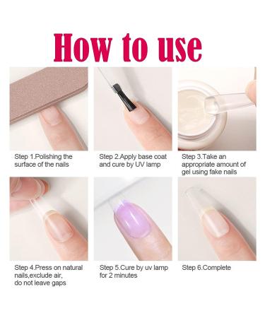 500pcs Short Coffin Fake Nails - Soft Gel Full Cover Nail Tips for Salons and DIY Nail Art - 12 Sizes - Buy Online on SooperMarket.com