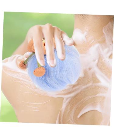 NOLITOY 4pcs Cartoon Foaming Net Loofah Body Scrubbers Eco-Friendly Shower & Bath Accessories for Kids & Adults Soft Skin Cleaning Sponge Toiletries - Buy Online on SooperMarket.com