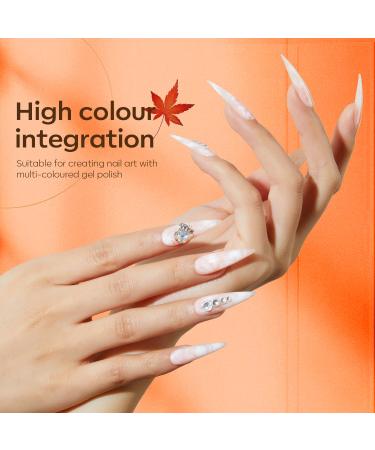 Modelones Blooming Gel Nail Polish Kit - 15ml Clear Marble Floral & Watercolor Nail Art Accessories for Stunning Designs - International Shipping - Buy Online on SooperMarket.com