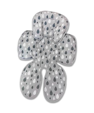 Travel Bug Baby Cuddler Head & Body Support with Vibrating Soother - Raindrop - Buy Online on SooperMarket.com