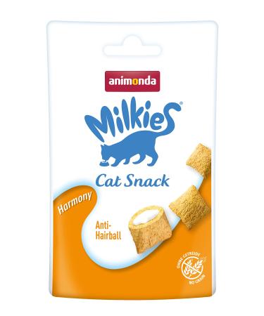 animonda Milkies Harmony grain-free crunchy pillows for cats cat snack 12 x 30 g Harmony 30 g (pack of 12)
