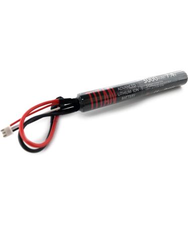 Titan 3000mAh 7.4v Stick T-Plug (Deans) - High Performance Battery for RC Vehicles - Buy Online on SooperMarket.com