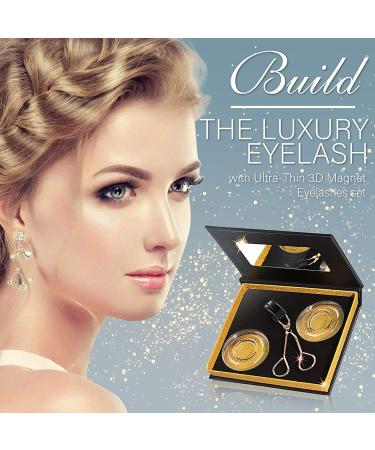Magnetic Eyelashes Kit with Glue-Free Magnetic Eyelash Clip - 3-Piece Set - Buy Online on SooperMarket.com