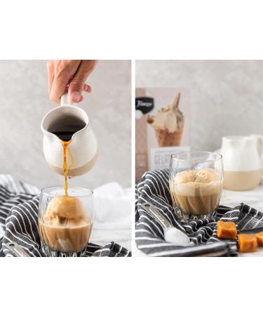 Franzese Salted Caramel Gelato Mix - Authentic Italian Kit | Homemade Gelato in Minutes | Gluten-Free, Perfect for Sorbets, Cakes & Smoothies - Buy Online on SooperMarket.com