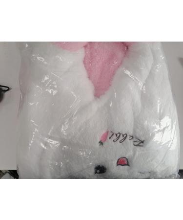 Newborn Baby Cartoon Bear Snowsuit Winter Coat Fleece Hooded Romper Jumpsuit 6-9 Months - Pink Rabbit - Buy Online on SooperMarket.com