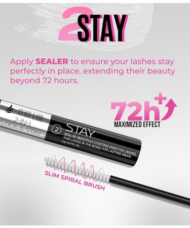 Bond & Seal Lash Glue for Eyelash Clusters - Waterproof Durable DIY Lash Extensions | Stacy Lash - Buy Online on SooperMarket.com