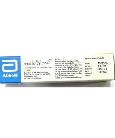 Abbott Melaglow Cream 15Grams - Buy Online on SooperMarket.com