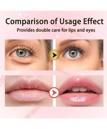 30 Pairs Collagen Crystal Lip Masks & 24K Gold Eye Masks Nourishing Under Eye Patches for Puffy Eyes Moisturizing & Reducing Fine Lines | Premium Lip & Eye Care - Buy Online on SooperMarket.com