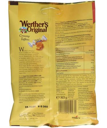 Werthers Sugar Free Toffees x 5 Bags - Buy Online on SooperMarket.com