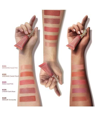 Cilrofelr Liquid Blush Beauty Wand - Natural Dewy Finish, Highly Pigmented, Long-lasting | Ardour-Terracotta 0.34fl.oz - Buy Online on SooperMarket.com