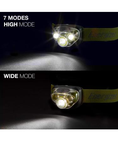 Energizer LED Headlamp - Super Bright for Camping Hiking & Outdoor Use | Battery Included | Forest Green - Buy Online on SooperMarket.com