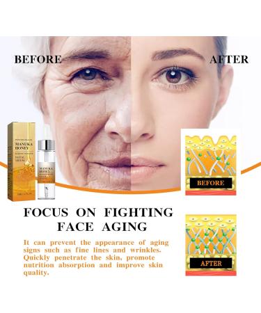New Zealand Bee Venom and Manuka Honey Serum Manuka Honey Serum for Face Honey Facial Serum Honey Anti-Aging Serum Anti-Aging Serum Honey Face Serum (3Pcs) - Buy Online on SooperMarket.com