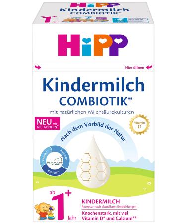 HiPP milk formula Combiotik children's milk Combiotik 1+ (4 x 600g) pack of 4