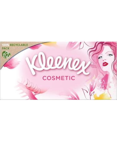 Kleenex Cosmetic Facial Tissue Box - Extra Soft 3-Ply 24 x 80 Tissues | International Shipping - Buy Online on SooperMarket.com