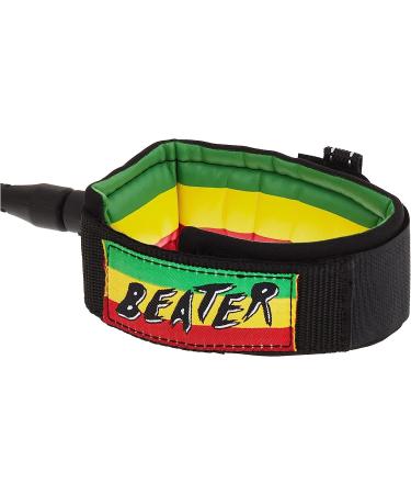 Catch Surf Beater 8' Leash - Rasta | Premium Surfing Accessory - Buy Online on SooperMarket.com