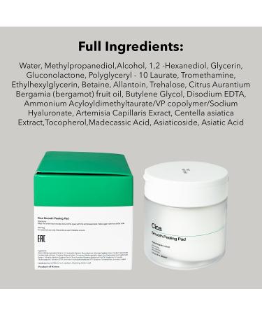 Cica Smooth Peeling Pads for Acne-Prone Skin | Calming & Balancing | The Potions - Korean Skincare - Buy Online on SooperMarket.com