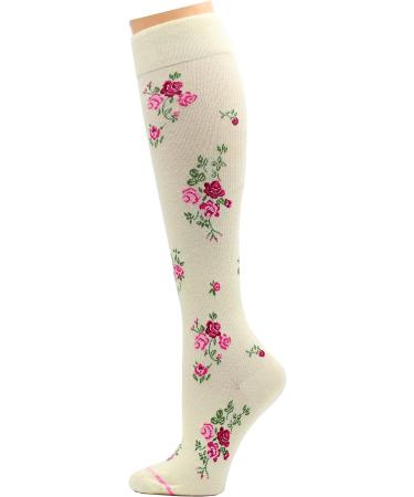 Dr. Motion Compression Socks for Men & Women - Best Graduated Athletic Fit for Walking, Hiking, Running, Nurses - 5 Pairs Women Multi #6 - Buy Online on SooperMarket.com