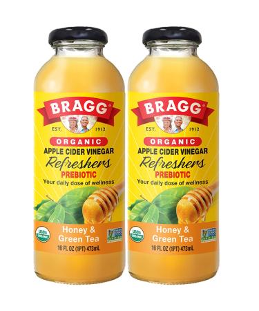 Bragg Organic ACV/Honey Apple Cider Vinegar Drink, 16 Ounce -- 12 per case.