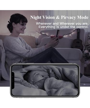 LAXIHUB 1080P Pet Camera 2 Pack Puppy Camera/Cam Indoor CCTV WiFi Camera Night Vision 2-Way Audio M1 2pc - Buy Online on SooperMarket.com