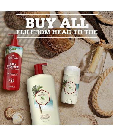 Old Spice Men's Aluminum Free Deodorant Dry Body Spray Fiji 24/7 Odor Protection 4.3oz (Pack of 3) - Buy Online on SooperMarket.com